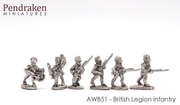 British Legion infantry