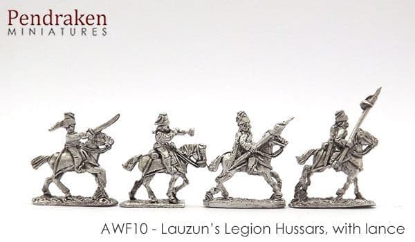 Lauzun's Legion Hussars, with lance