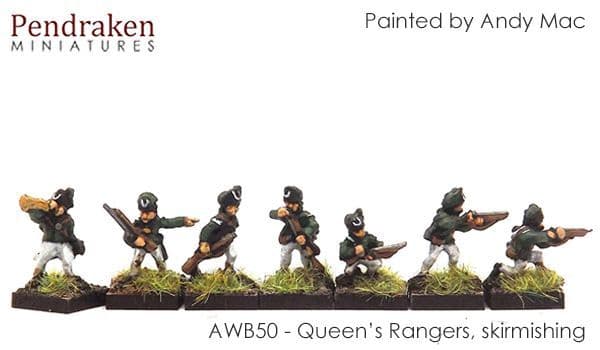 Queen's Rangers, skirmishing