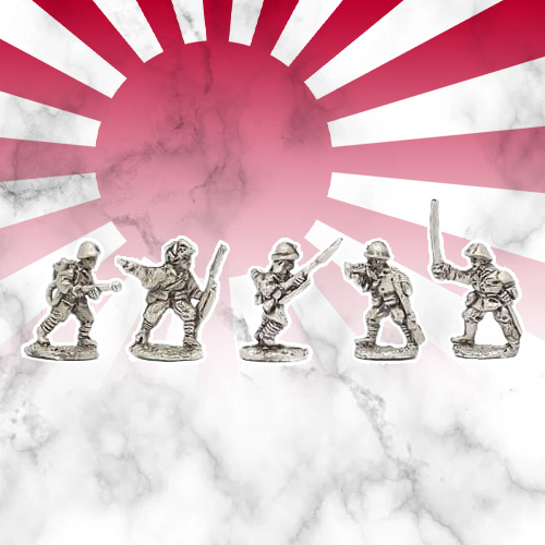 10mm WWII: Japanese miniatures