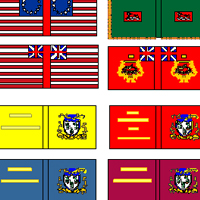 American War of Independence Flags