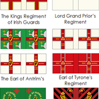 League of Augsburg Flags
