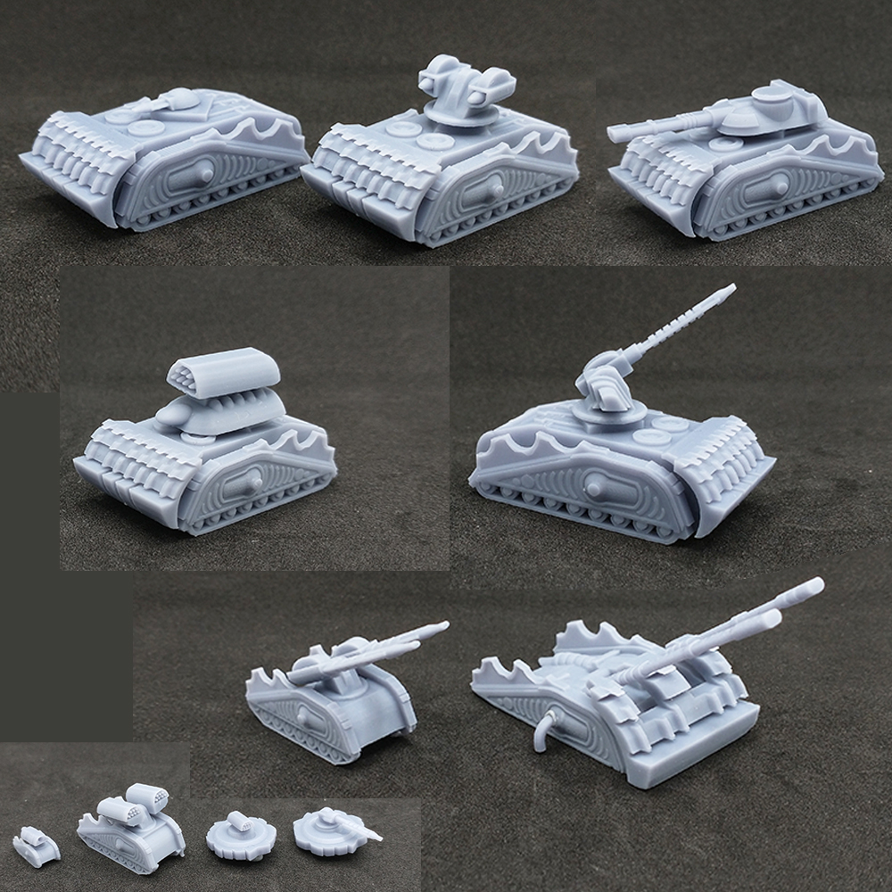 First batch of Sci-Fi vehicles previewed!