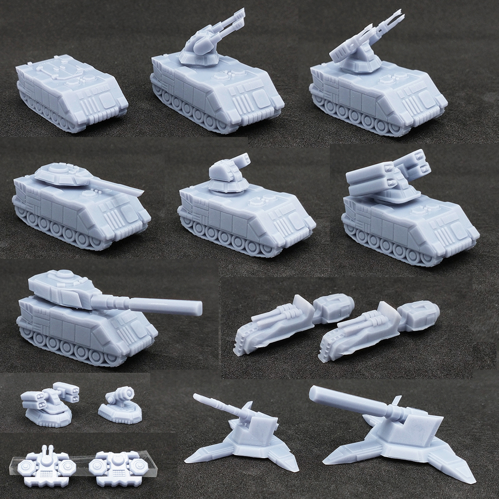 Next batch of Sci-Fi vehicles previewed!