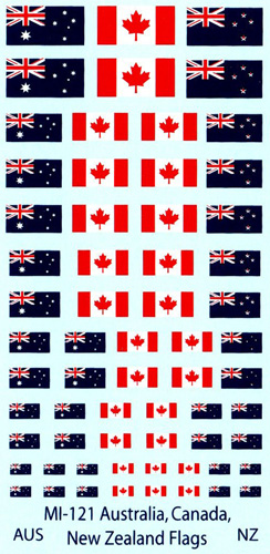 New NZ and Australian decals!