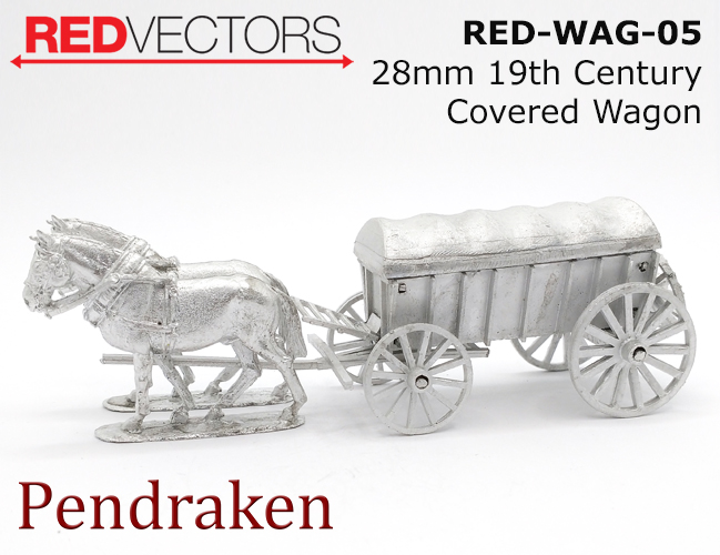 28mm Covered Wagon now available!