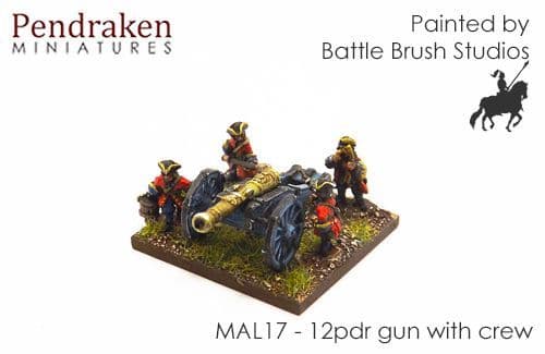 12pdr gun with crew, limber, and horses (1)