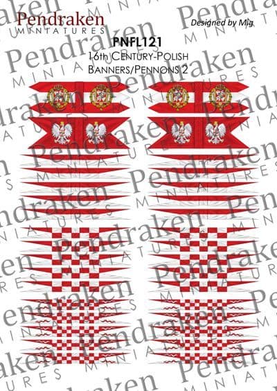 16th C. Polish banners/pennons 2