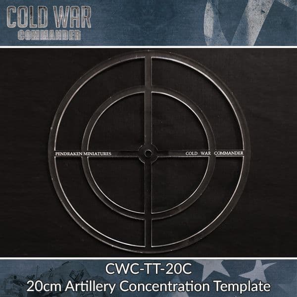 20cm Artillery Concentration template
