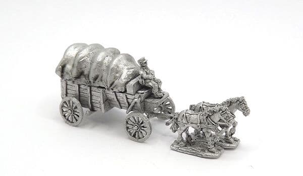 4-wheel general service wagon with team