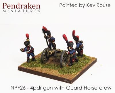4pdr gun with Guard Horse crew (3)