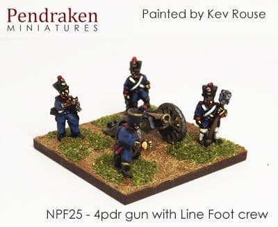 4pdr gun with line foot crew (3)
