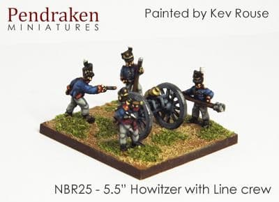 5.5'' Howitzer with line crew (3)