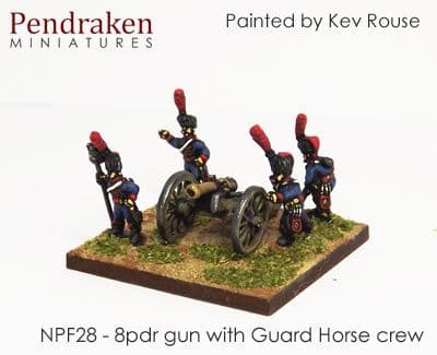 8pdr gun with guard horse crew (3)