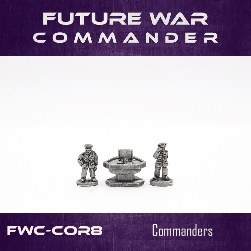 Commanders (2 + table and computer)