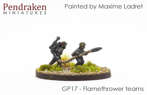 Flamethrower teams (4)