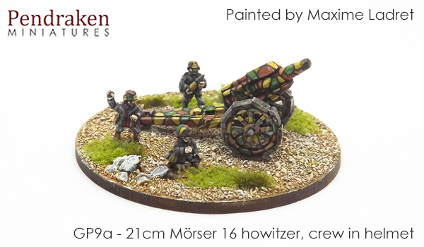 21cm Morser 16 howitzer, crew in helmet (2)