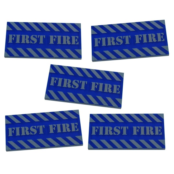 Mini Translucent Fire Token Large Sized First Fire Tokens Translucent Blue 5