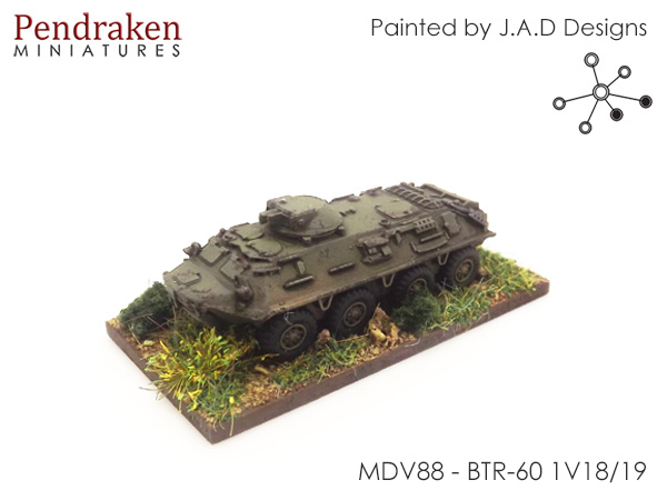 Pendraken 10mm MODERN Vehicles BTR-60 1V18/19