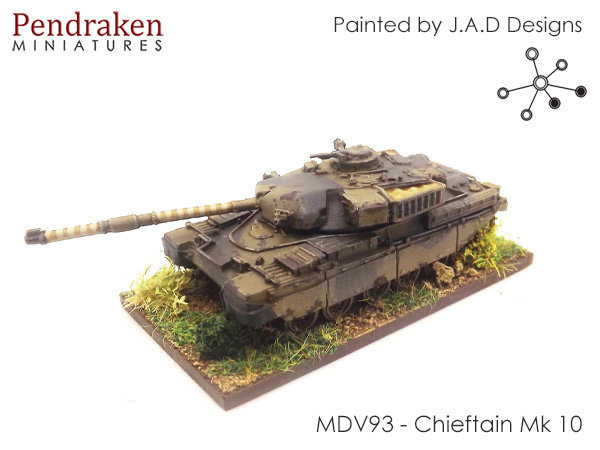 Miniature Polistil 1/50 – Char Chieftain MK3 (occasion)
