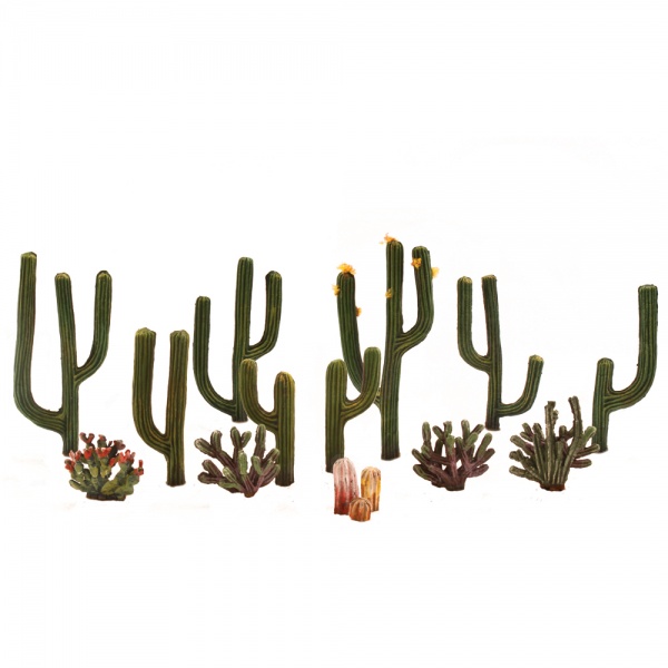 0.5''-2.5'' Classic Cactus Plants (3/Pk)