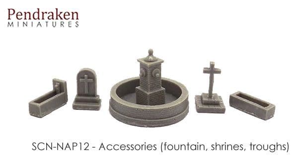 Accessories (fountain, shrines, troughs)