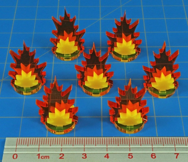 Artillery Strike Markers, Small (7)