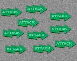 Attack Tokens, Green (10)
