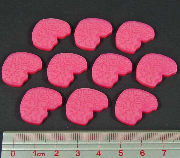 Brain Tokens, Pink (10)