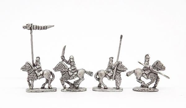 Cataphracts with lance, half-armoured