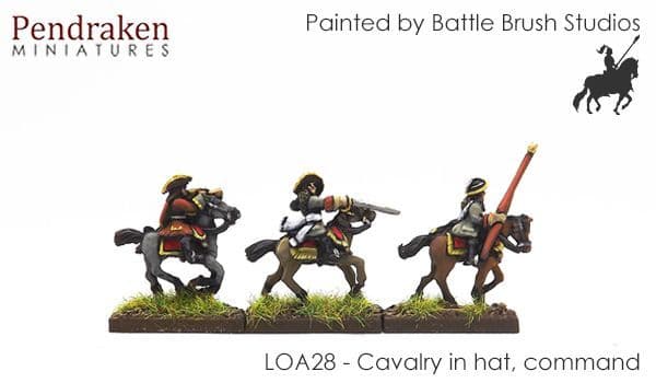 Cavalry in hat, command