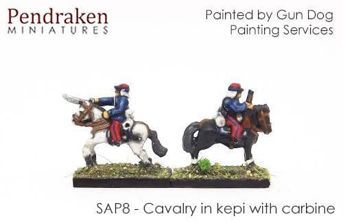Cavalry in kepi with carbine