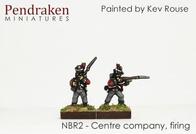 Centre company, firing line