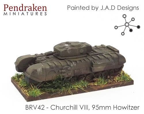 Churchill VIII, 95mm Howitzer