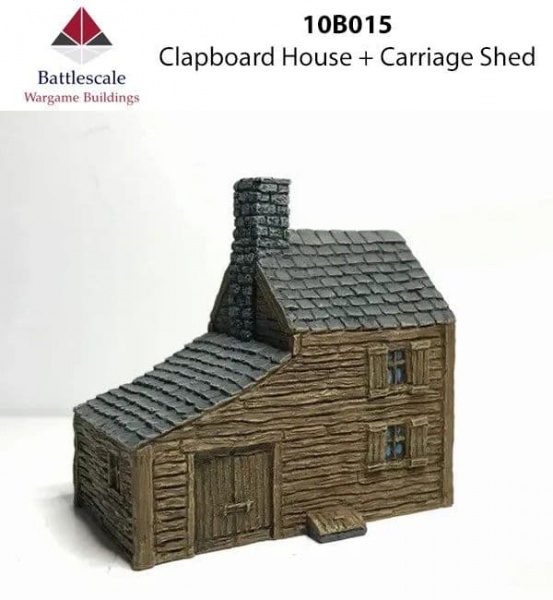 Clapboard House + Carriage Shed