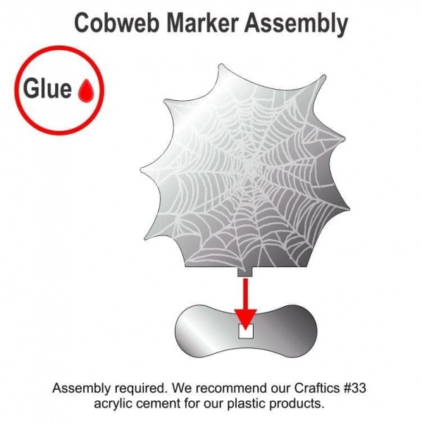 Cobweb Markers, Clear (3)