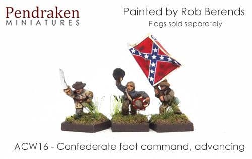 Confederate foot command, advancing (15)