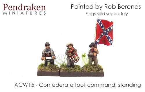 Confederate foot command, standing (15)