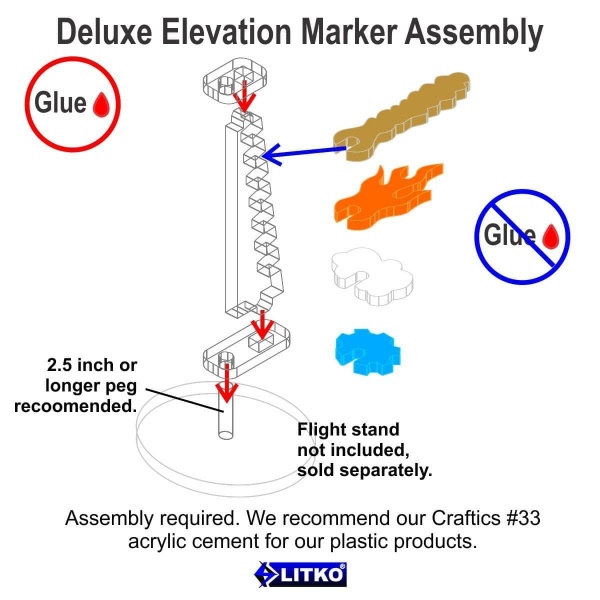 Deluxe Single Elevation Marker Accessory