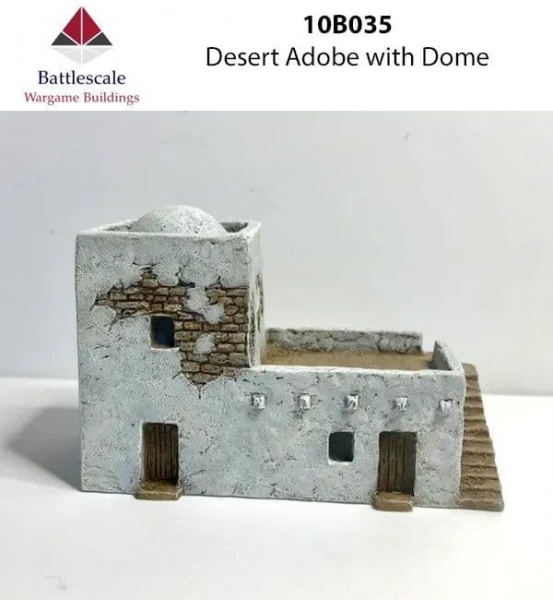 Desert Adobe with Dome