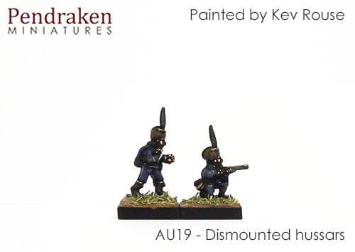 Dismounted Hussar, kneeling, firing (15)