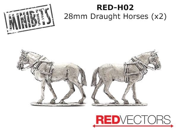 Draught Horses (x2)