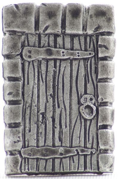 Dungeon doors, wood (2 pairs)