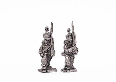 Dutch line infantry, march attack