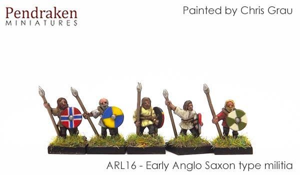 Early Anglo-Saxon type militia