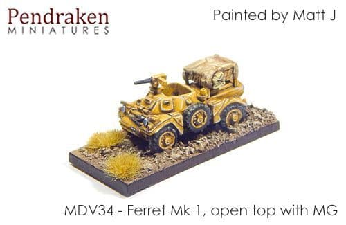 Ferret Mk 1, open top with MG