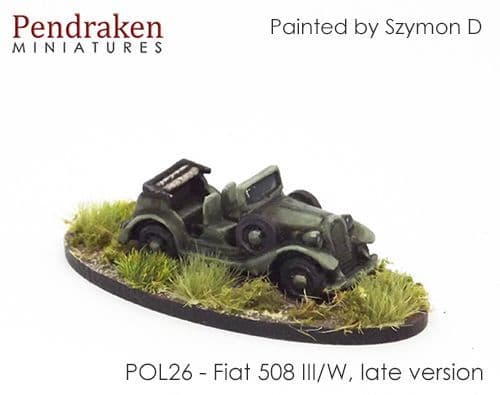 Fiat 508 III/W, late version