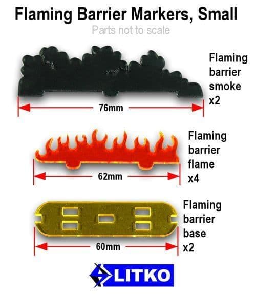 Flaming Barrier, Small (2)
