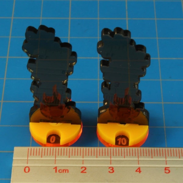 Flaming Wreckage Marker Dials (2)