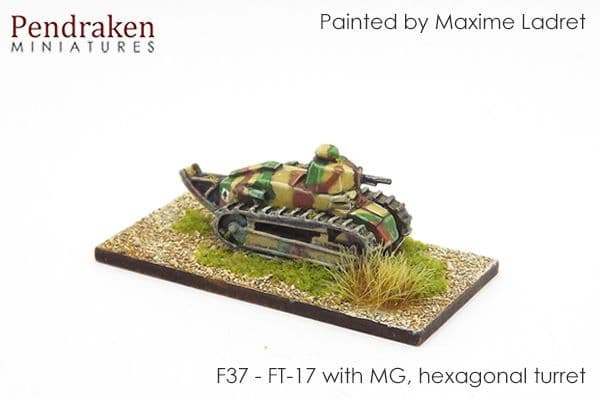 FT-17 with MG, hexagonal turret